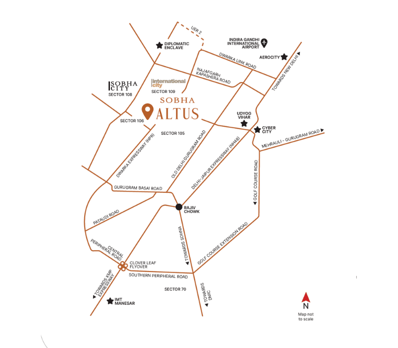 Sobha 106 Location Advantage Sobha 106 Location advantage Image