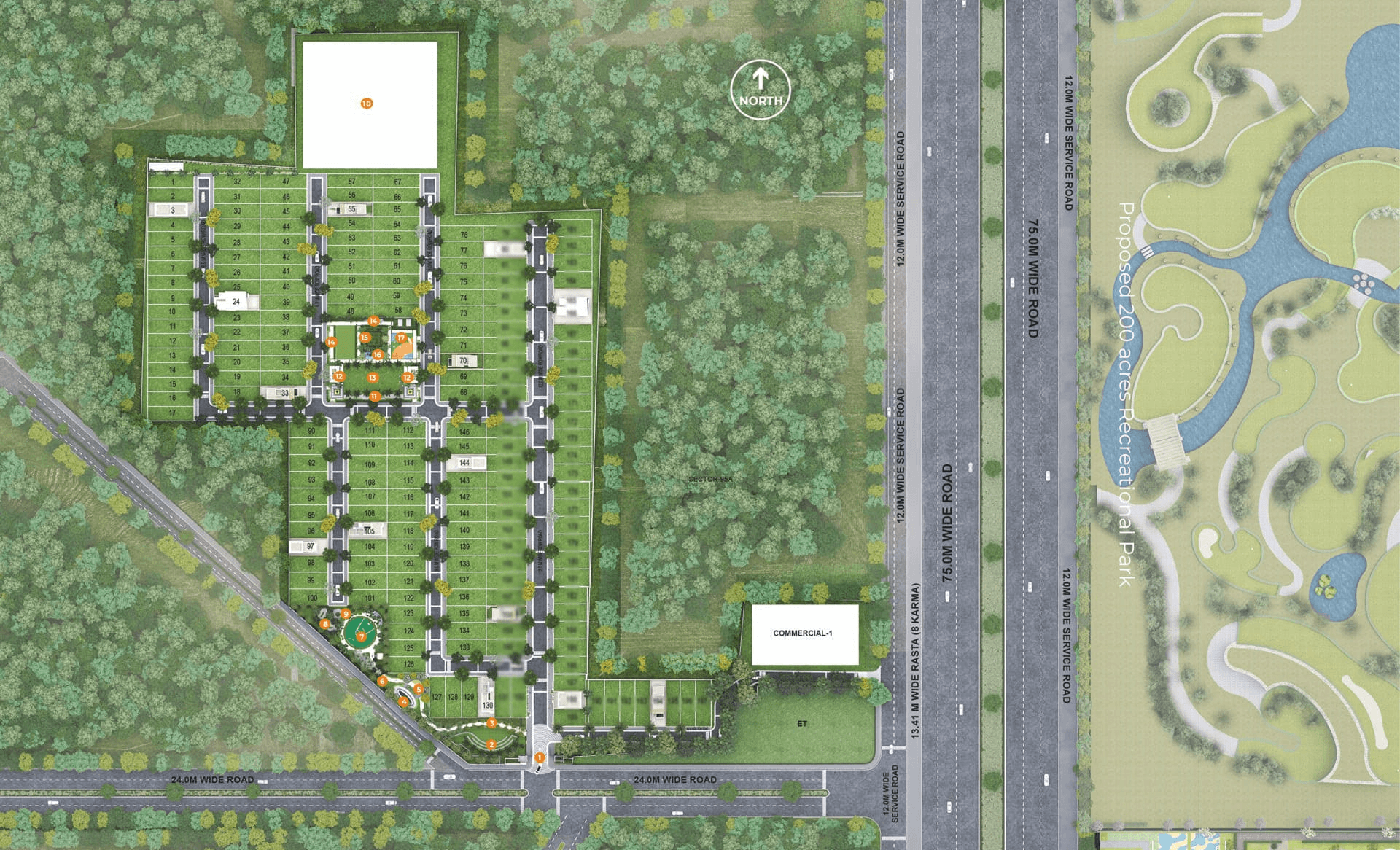 Roots Courtyards2 Master Plan Offical